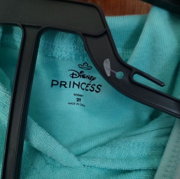 Disney Little Mermaid Girls Aqua Tankini with Ariel Accent - Picture 10 of 10